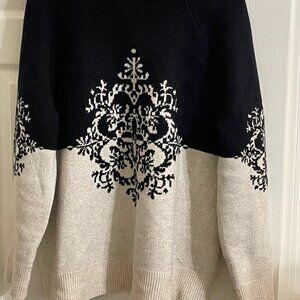 Loft Outlet - Snowflake Design Sweater